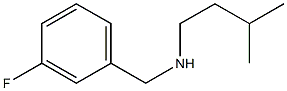 [(3-fluorophenyl)methyl](3-methylbutyl)amine