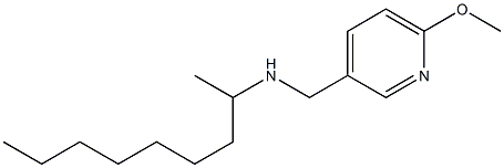 [(6-methoxypyridin-3-yl)methyl](nonan-2-yl)amine