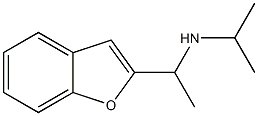 [1-(1-benzofuran-2-yl)ethyl](propan-2-yl)amine Struktur