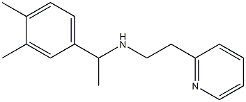 [1-(3,4-dimethylphenyl)ethyl][2-(pyridin-2-yl)ethyl]amine