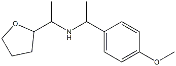 [1-(4-methoxyphenyl)ethyl][1-(oxolan-2-yl)ethyl]amine