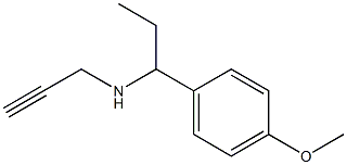 [1-(4-methoxyphenyl)propyl](prop-2-yn-1-yl)amine