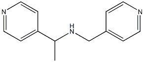 [1-(pyridin-4-yl)ethyl](pyridin-4-ylmethyl)amine Structure