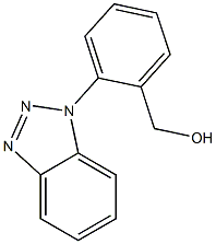 [2-(1H-1,2,3-benzotriazol-1-yl)phenyl]methanol Structure