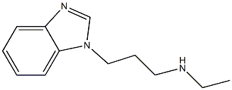 [3-(1H-1,3-benzodiazol-1-yl)propyl](ethyl)amine Structure