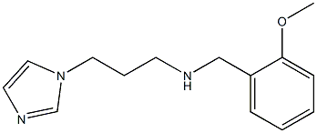 [3-(1H-imidazol-1-yl)propyl][(2-methoxyphenyl)methyl]amine|
