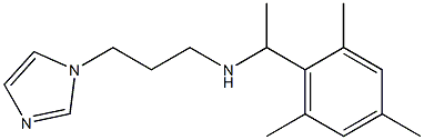 [3-(1H-imidazol-1-yl)propyl][1-(2,4,6-trimethylphenyl)ethyl]amine Structure