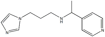 [3-(1H-imidazol-1-yl)propyl][1-(pyridin-4-yl)ethyl]amine