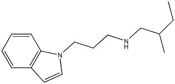 [3-(1H-indol-1-yl)propyl](2-methylbutyl)amine