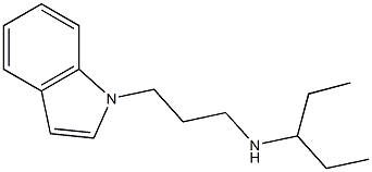 [3-(1H-indol-1-yl)propyl](pentan-3-yl)amine|