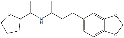 [4-(2H-1,3-benzodioxol-5-yl)butan-2-yl][1-(oxolan-2-yl)ethyl]amine