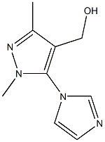 [5-(1H-imidazol-1-yl)-1,3-dimethyl-1H-pyrazol-4-yl]methanol