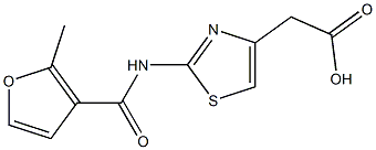 {2-[(2-methyl-3-furoyl)amino]-1,3-thiazol-4-yl}acetic acid