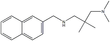 {2-[(dimethylamino)methyl]-2-methylpropyl}(naphthalen-2-ylmethyl)amine|