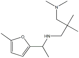  {2-[(dimethylamino)methyl]-2-methylpropyl}[1-(5-methylfuran-2-yl)ethyl]amine