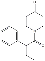 1-(2-phenylbutanoyl)piperidin-4-one Structure