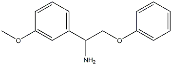 1-(3-methoxyphenyl)-2-phenoxyethanamine