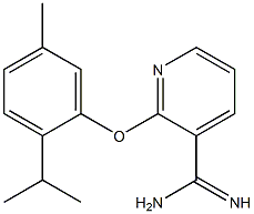2-(2-isopropyl-5-methylphenoxy)pyridine-3-carboximidamide