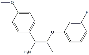 2-(3-fluorophenoxy)-1-(4-methoxyphenyl)propan-1-amine
