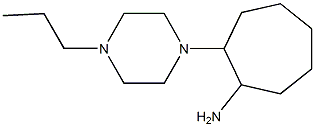 2-(4-propylpiperazin-1-yl)cycloheptanamine Structure