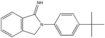 2-(4-tert-butylphenyl)-2,3-dihydro-1H-isoindol-1-imine Structure