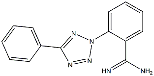 2-(5-phenyl-2H-1,2,3,4-tetrazol-2-yl)benzene-1-carboximidamide