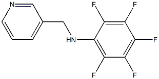 2,3,4,5,6-pentafluoro-N-(pyridin-3-ylmethyl)aniline Struktur