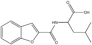 2-[(1-benzofuran-2-ylcarbonyl)amino]-4-methylpentanoic acid