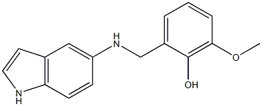 2-[(1H-indol-5-ylamino)methyl]-6-methoxyphenol