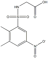 2-[(2,3-dimethyl-5-nitrobenzene)sulfonamido]acetic acid