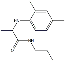 2-[(2,4-dimethylphenyl)amino]-N-propylpropanamide