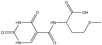 2-[(2,4-dioxo-1,2,3,4-tetrahydropyrimidin-5-yl)formamido]-4-(methylsulfanyl)butanoic acid