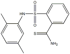  2-[(2,5-dimethylphenyl)sulfamoyl]benzene-1-carbothioamide