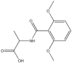 2-[(2,6-dimethoxyphenyl)formamido]propanoic acid|