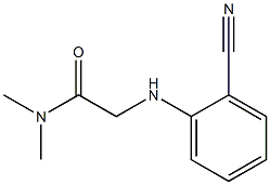  2-[(2-cyanophenyl)amino]-N,N-dimethylacetamide