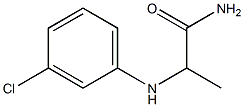  2-[(3-chlorophenyl)amino]propanamide