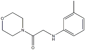  2-[(3-methylphenyl)amino]-1-(morpholin-4-yl)ethan-1-one