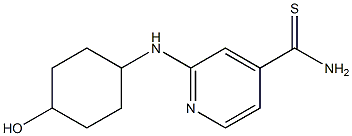 2-[(4-hydroxycyclohexyl)amino]pyridine-4-carbothioamide