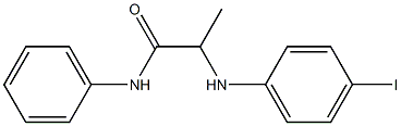2-[(4-iodophenyl)amino]-N-phenylpropanamide