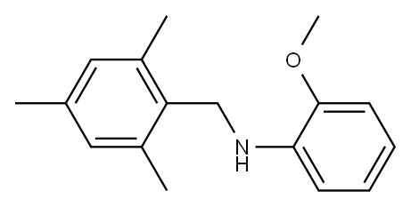 2-methoxy-N-[(2,4,6-trimethylphenyl)methyl]aniline