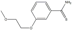 3-(2-methoxyethoxy)benzenecarbothioamide