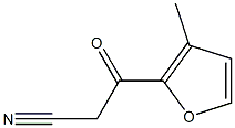 3-(3-methyl-2-furyl)-3-oxopropanenitrile Structure