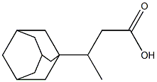 3-(adamantan-1-yl)butanoic acid Structure