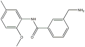 3-(aminomethyl)-N-(2-methoxy-5-methylphenyl)benzamide