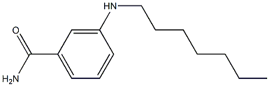 3-(heptylamino)benzamide|