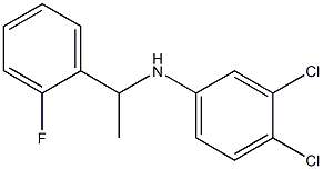  3,4-dichloro-N-[1-(2-fluorophenyl)ethyl]aniline