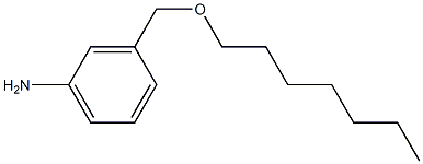 3-[(heptyloxy)methyl]aniline 结构式