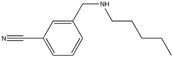 3-[(pentylamino)methyl]benzonitrile