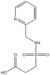 3-[(pyridin-2-ylmethyl)sulfamoyl]propanoic acid