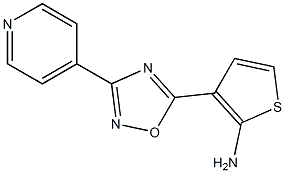 3-[3-(pyridin-4-yl)-1,2,4-oxadiazol-5-yl]thiophen-2-amine
